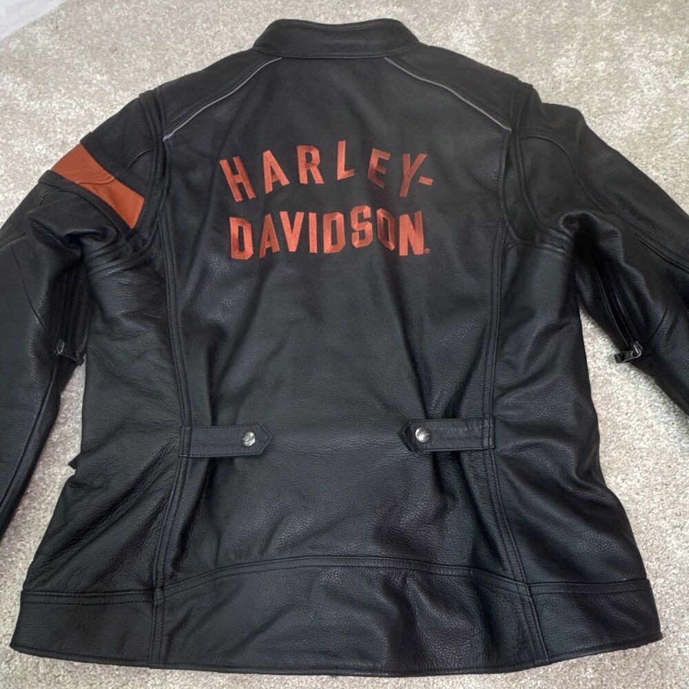 NWT Harley-Davidson Riding Jacket Cowhide Leather NEW WITH TAGS $565 XL